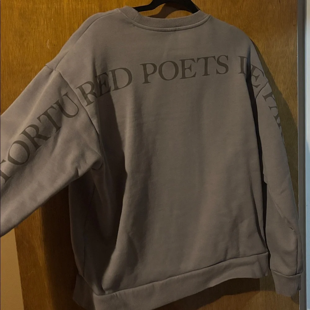 Taylor Swift “TTPD” crew neck sweatshirt - Picture 5 of 5